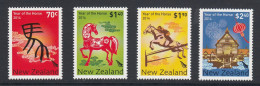 New Zealand 2014 - Year Of The Horse  - Set+m/s - MNH ** - Ongebruikt