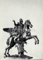 Sculpture By Antoine Coysevox - Goddess Of Fame Riding Pegasus - French Art - Large Card - 1975 - Russia USSR - Unused - Sculture