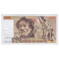 France, 100 Francs, Delacroix, 1978, P.5, TTB, Fayette:69.01d, KM:154a - 100 F 1978-1995 ''Delacroix''