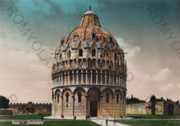 CARTOLINA  B2 PISA,TOSCANA-BATTISTERO-STORIA,MEMORIA,CULTURA,RELIGIONE,IMPERO ROMANO,BELLA ITALIA,VIAGGIATA 1960 - Pisa