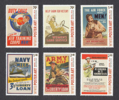 New Zealand 2014 - ANZAC 2014 - WWII Poster Art - MNH ** - Nuevos