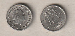 00189) Niederlande, 10 Cent 1958 - 1948-1980 : Juliana