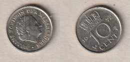 00187) Niederlande, 10 Cent 1972 - 1948-1980: Juliana