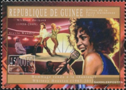 Guinea 9134 (complete. Issue) Unmounted Mint / Never Hinged 2012 Whitney Houston (1963-2012) - Guinée (1958-...)