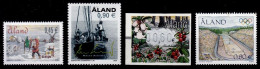 (026-29) Aland  Small / Petit Lot / Kleines Los / Ex 2004 ** / Mnh  Michel 233//243 - Aland