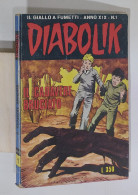 50081 DIABOLIK A. XIX N. 1 1980 - Il Cadavere Bruciato - Diabolik