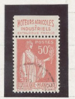 BANDE PUB -N°283  PAIX TYPE II -50c ROUGE -Obl - PUB -CONORD (MAURY 205) - Used Stamps