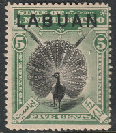 Labuan 1895 5c Green SG92a P.15 MM - Andere & Zonder Classificatie