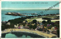 CPSM Angleterre > Somerset > Weston-Super-Mare - Prince Consort Gardens Old Pier - Weston-Super-Mare