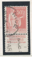 BANDE PUB -N°283  PAIX TYPE II -50c ROUGE -Obl - PUB -CONORD (MAURY 205) - Gebraucht