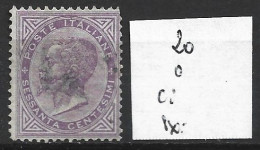 ITALIE 20 Oblitéré Côte 14 € - Used