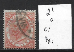 ITALIE 21 Oblitéré Côte 60 € - Used