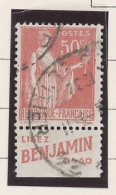 BANDE PUB -N°283  PAIX TYPE II -50c ROUGE -Obl - PUB -BENJAMIN - (MAURY 200) - Used Stamps