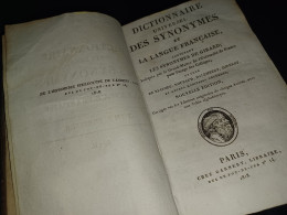 Dictionnaire Des Synonymes De La Langue Française - Girard - Edité Par Garnery 1818 - Dictionnaires