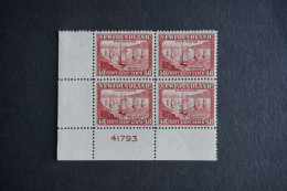 (T7) Newfoundland Canada - Fleet Stamps 48 C In Block Of 4 (MNH) - 1908-1947