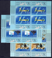 DDR 1988 - Weltraumflug, Nr. 3190 - 3192 Im Klb., Postfrisch ** / MNH - 1981-1990