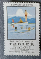 SUISSE NESTLE 1900' TOBLER CHOCOLATE PLONGEON DIVING NATATION  JEUX GAMES CHOKOLADO - Natation