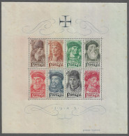 PORTUGAL STAMP - 1945 Portuguese Navigators MINISHEET MNH (SOME STAINS) (NP#67-P35) - Neufs