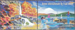 UN - Geneva 470-471 Couple (complete. Issue.) Unmounted Mint / Never Hinged 2003 Year Of Süßwassers - Neufs