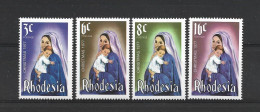 Rhodesia 1977 Christmas Y.T. 294/297 ** - Rhodesia (1964-1980)