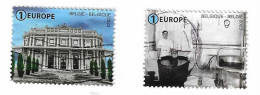 382 TPE - BELGIQUE - 2023 -  2 TIMBRES  EUROPE  (Oblitéré) - Oblitérés