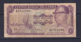 GAMBIA - 1987 1 Dalasi Circulated Banknote - Gambia