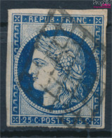 Frankreich 4 Gestempelt 1849 Ceres (10301573 - 1849-1850 Cérès
