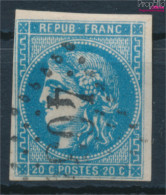 Frankreich 41III Gestempelt 1870 Cereskopf (10301586 - 1870 Emission De Bordeaux