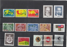 Liechtenstein Unmounted Mint / Never Hinged 1969 Complete Volume In Clean Conservation - Annate Complete