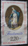 N° 2575, Oblitéré, Fraternité, 2f20 Multicolore, Coiffe Bleue, TB - Ungebraucht