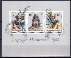 DDR 1988 - Leipziger Messe, Block 95, Postfrisch ** / MNH - 1981-1990