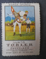 SUISSE NESTLE  1900'  LUTTE FREE STYLE  JEUX GAMES Chokolado TOBLER - Wrestling