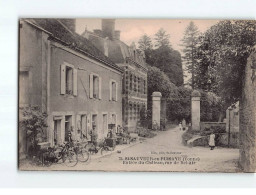 ST SAUVEUR : Entrée Du Château, Rue De Bel-Air - Très Bon état - Saint Sauveur En Puisaye