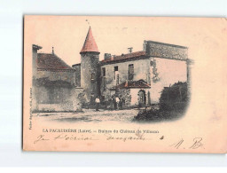LA PACAUDIERE : Ruines Du Château De Villozon - état - La Pacaudiere