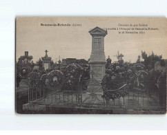 BEAUNE LA ROLANDE : Ossuaire De 402 Soldats Tombés à L'Attaque De Beaune La Rolande En 1870 - Très Bon état - Beaune-la-Rolande