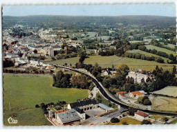 ST SAUVEUR LE VICOMTE : Vue Panoramique Aérienne - Très Bon état - Saint Sauveur Le Vicomte