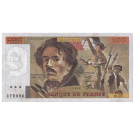 France, 100 Francs, Delacroix, 1980, O.27, SUP, Fayette:69.04a, KM:154b - 100 F 1978-1995 ''Delacroix''