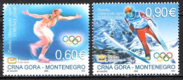 Montenegro MNH Set - Inverno2006: Torino