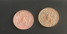 Pièces De Monnaie Polynésie 100F De 2002 - Französisch-Polynesien