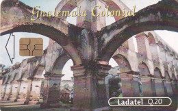 GUATEMALA - Guatema Colonial 4/Templo Y Convento De Santa Clara, Used - Guatemala