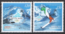 Armenia MNH Set - Winter 2006: Turin