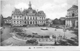 CPA VANNES HOTEL DE VILLE  CAP N°96 - Vannes