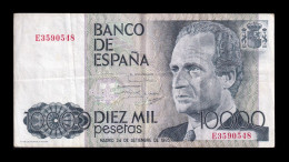 España Spain 10000 Pesetas 1985 Pick 161 Serie E Bc/Mbc F/Vf - [ 4] 1975-…: Juan Carlos I.