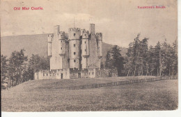 BQ55. Vintage Postcard. Old Mar Castle, Braemar. Aberdeenshire - Aberdeenshire