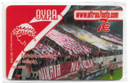 Greece - Algonet - Olympiakos F.C. Gate 7 Football Team, 04.2005 -Remote Mem. 7€, 10.000ex, NSB - Griechenland