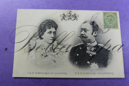 Maria-Anna Grossherzogin En Wilhelm Grossherzog Von Luxemburg Luxembourg  1912 Hofphotogarph C. GRIESER - Koninklijke Familie