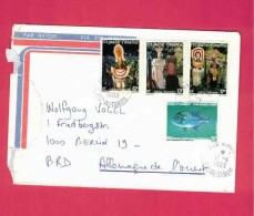 Lettre De 1983 Pour L' Allemagne - YT N° 181 à 183 Et 193 - Lettres & Documents