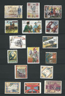 16 Vignettes DELANDRE - France Régiment D'infanterie - 1914 -18 WWI WW1 Poster Stamp - Erinnophilie