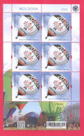 MOLDOVA 2023 Sports Sport Air Balloon Aerostat M-s MNH - Sonstige (Luft)