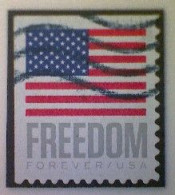 United States, Scott #5790, Used(o) Booklet, 2023, Flag Definitive: Freedom Flag, (63¢) Forever - Oblitérés